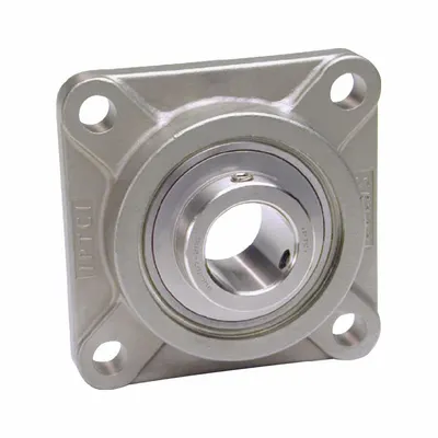 IPTCI BEARINGS SUCSF210-50MM IP69K Washdown Flange-Mount Ball Bearing - Washdown Flange-Mount Ball Bearings
