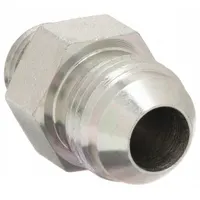 Hydraulic Hose Adapter: 3/8 in x 1/2 in Fitting Size, Male x Male, ORB x JIC, Rigid, Straight (MPN 202702-6-8S)
