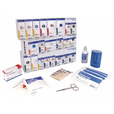 FIRST AID ONLY Complete Refill or Kit: 226 Components, 50 People Served - Complete First Aid Kit Refills