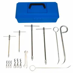 APPROVED VENDOR Packing Extractor Set, 4 Flexible Extractors, ZUSA-CPT-18