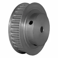 DAYTON Timing Pulley: Modified Curvilinear, Fixed, For GT Timing Belt Section, For 9 mm Belt Wd (MPN 34-5P09M6FA12)