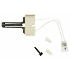 This OEM igniter is designed to ignite the gas burner in compatible dryers, providing the heat necessary for the drying cycle. It is a direct replacement part for maintaining proper dryer operation.