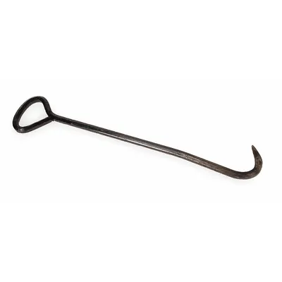 ULTRATECH Manhole Lifter Hook, 26 in x 5 in, Steel, Black, Portable and Compact - Manhole Lifter Hooks