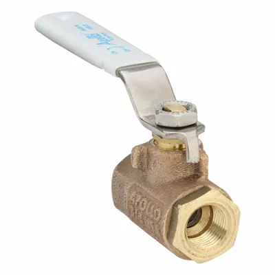 APOLLO 70LF10210 Bronze Ball Valve, 3/8 in, FNPT x FNPT, Std Port, Lever Handle - Bronze Ball Valves