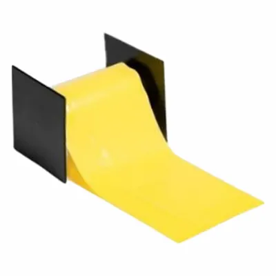 PROMAXIMA Exercise Resistance Band: Yellow, 75 ft Overall Lg, Rubber - Resistance Tubing