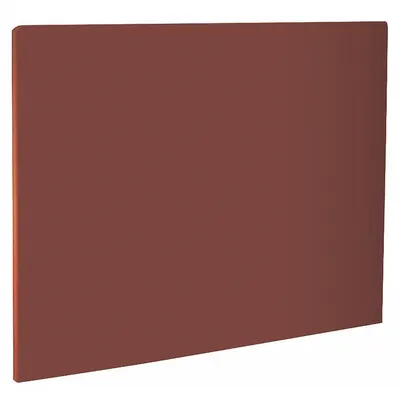 CRESTWARE Cutting Board: 24 in Overall Lg, 18 in Overall Wd, Brown, Polyethylene - Cutting Boards