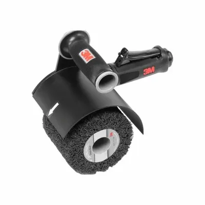 3M Air Finishing Sander: 4 in Max, 1 hp, 1,048 lpm, 3/8 in NPT, 5/8 in Arbor - Perpendicular-Mount Finishing Tools