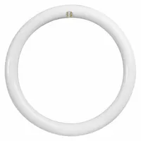 T9-shaped circular LED lamp with 12-inch diameter, 20-watt power consumption, and 4100K color temperature. Features a 4-pin G10q base for direct replacement of fluorescent circular lamps in ceiling fixtures, wall sconces, and commercial troffers