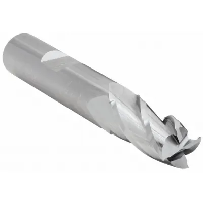 CLEVELAND Square End Mill: High Speed Steel, 4 Flute, 10 mm Mill Dia, 1" LOC - General Purpose High-Speed Steel Square End Mills