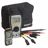 MEGGER Photovoltaic Kit: LCD, -1.3 V Open Circuit Volt Measurement - Min, Solar Analyzer Kits (MPN PVK320)