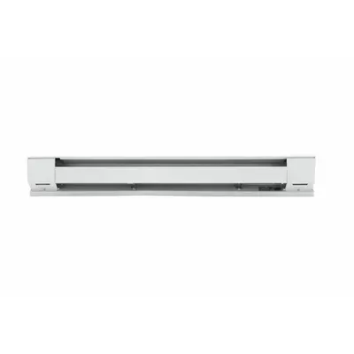 QMARK Electric Heater: Commercial Grade, 750 W, Thermostat Not Included, White - Standard Electric Baseboard Heaters