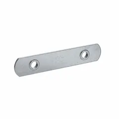 Steel slide-in T-nut for end-feed mounting in 8 mm T-slots. Double threaded M8 holes. Black zinc-plated finish. Compatible with 15 Series and 40 Series profiles. Sold in a 4-pack.