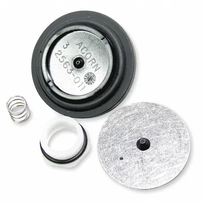 ACORN Water Chamber Assembly: Air-Trol, Ethylene Propylene, 1 3/8 in Overall Wd - Servomotors & Control Module Parts for Institutional Toilets