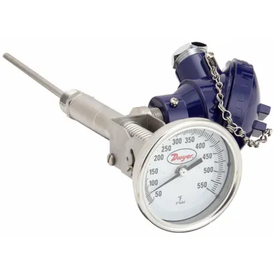 Dwyer BTO36071 Thread-Mount Transmitting Dial Thermometer - Thread-Mount Transmitting Dial Thermometers