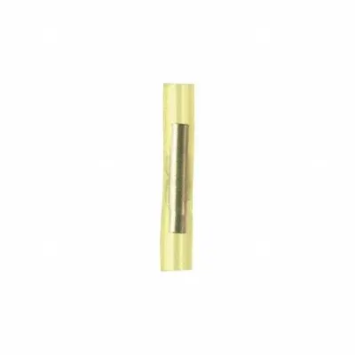 PANDUIT Butt Splice: Yellow, Nylon, For Wire Size 26 AWG – 22 AWG, 600 V - Insulated Butt Splice Connectors