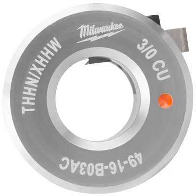MILWAUKEE Stripping Bushing: For Copper, 3/0 AWG Max, THHN/XHHW - Milwaukee Bushings