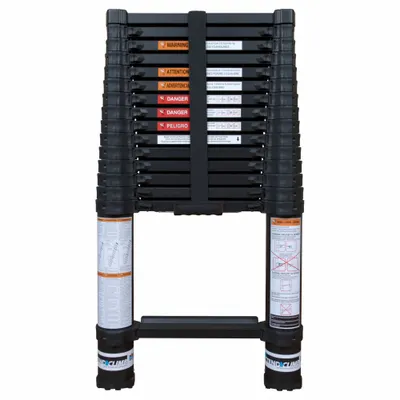 XTEND + CLIMB Telescoping Extension Ladder: 16 ft Ladder Size, Aluminum - Lightweight Aluminum Telescoping Extension Ladders