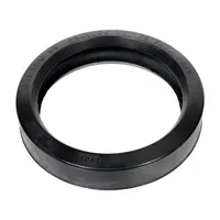 This Grade E gasket is a replacement seal for 7400-01 series grooved pipe couplings. It is used in mechanical piping systems to create leak-free joints in applications such as HVAC, fire protection, and process piping