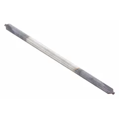 APPROVED VENDOR #1 Plain-Tip Center Drill, 60°, 4 in Overall Length, AlTiN Coated Carbide, Double End
