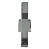 BRADLEY Bathroom Hook: 7 1/8 in x 1 in x 2 5/8 in, Stainless Steel, Bright Polished, Mounting Screws (MPN 9135-000000)