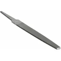 Machinists File: Rectangular, Bastard Cut, 4 in Lg without Tang, 7/16 in Wd, 31/32 in Thick, Natural (MPN 03367NN)