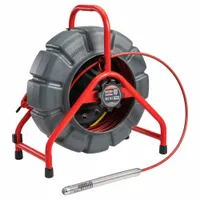 RIDGID Drain Inspection Camera Reel: SeeSnake®, 200 ft Lg., 8 in Max. Pipe Dia., Self-Leveling (MPN 76883)