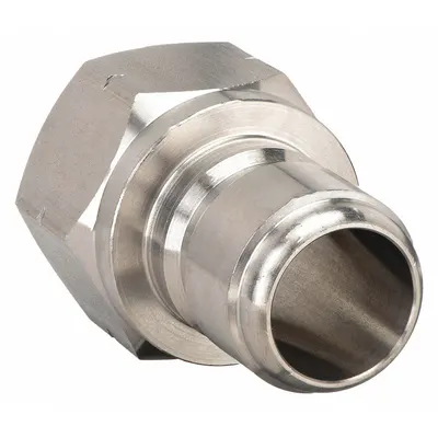 PARKER Hydraulic Quick Connect Hose Coupling: 3/4 in, 303 Stainless Steel - ST Series Hydraulic Quick-Connect Coupling Plugs