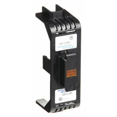 Indicating fuse block cover rated 600 V AC for J class fuses from 31 A to 60 A. Provides visual indication of fuse status and safety isolation. Used in industrial control panels, motor control centers, and power distribution equipment.