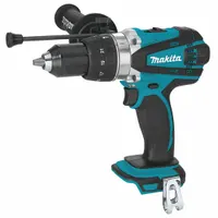 MAKITA Hammer Drill: 18V DC, Gen Purpose, 1/2 in Chuck, 5/8 in Concrete Capacity, 2 Speeds (MPN XPH03Z)