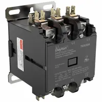 DAYTON Definite Purpose Magnetic Contactor: 3 Poles, 208-240V AC, 63 A, Non-Reversing