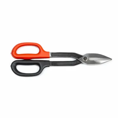 CRESCENT WISS Straight Pattern Tinner Snips,12": Straight, 12 1/4 in Overall Lg