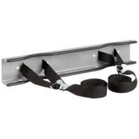 DAYTON Cylinder Bracket: 2 Cylinder, For 4 in to 12 in Dia, Strap with Cinch Buckle