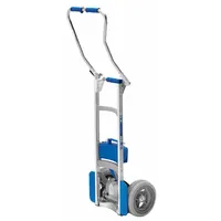 WESCO General Purpose Hand Truck: 375 lb Cap, Flow-Back, Aluminum, 10 in, Flat-Free, Flow-Back (MPN 274161)