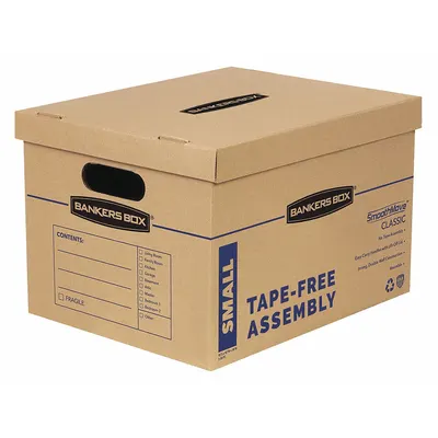 SMOOTHMOVE Moving Box: 15 in x 12 in x 10 in, 32 ECT, Double Wall - Printed Moving Boxes