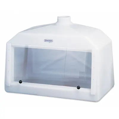 SP SCIENCEWARE Light Duty Ducted Fume Hood, 350 CFM, Acrylic Sash, White - Light Duty Ducted Fume Hoods