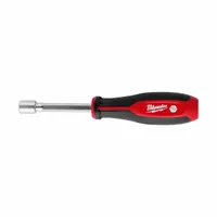MILWAUKEE Nut Driver: Straight, HollowCore™, SAE, Without Magnetized Tip, Std, Hollow Hex Nut Driver (MPN 48-22-2453)