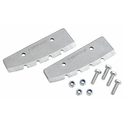 ECHO Ice Auger Blade: 8 in Overall Lg, 8 in Overall Dia, Stainless Steel - Earth Auger Bits