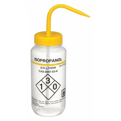 OEM Wash Bottle: 500 mL - Wide Mouthed Standard Spout Wash Bottles