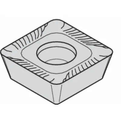 WIDIA Square Milling Insert: SDMT43PDRML, SDMT1204PDRML (MPN 3020185) - Square (S) Indexable Milling Inserts