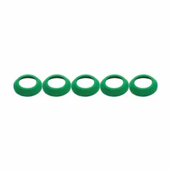 Plastic torque identification ring kit, single piece. Used with compatible tools to indicate torque settings in industrial fastening applications.