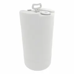 Swing-Handle Round Carboy, 60 L, Colorless, 70 mm Screw Closure