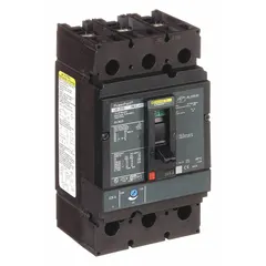 Molded Case Circuit Breaker: 225 A Amps, 25kA at 240V AC, Adj, Line/Load Lug, ABC, 3 Poles, 600V AC (MPN JDL36225). Key specifications — Terminal Connection: Line/Load Lug; Phase Connection: ABC; Max. AIR Rating: 25kA at 240V AC; Instantaneous Trip: Adjustable; Series: JD.