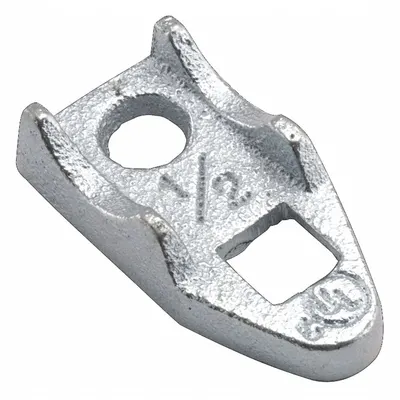 RACO Back Spacer: 1 1/4 in Trade Size, Iron - Surface Mount Clamps for Conduit & Pipe