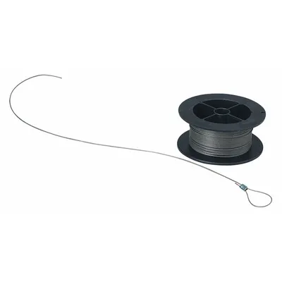 ELECTROMARK Wire Rope: Stainless Steel, 7 x 7, 480 lb Working Load Limit, 500 ft Overall Lg - Corrosion-Resistant Stainless-Steel Wire Rope