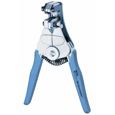 IDEAL Wire Stripper: 12 AWG to 8 AWG, 6 1/2 in Overall Lg, Std Cushion Grip, 12 AWG to 8 AWG - Grip & Strip Wire Strippers