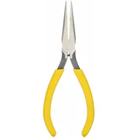 Needle Nose Plier: 2 in Max Jaw Opening, 6 5/8 in Overall Lg, 1 7/8 in Jaw Lg, 1/8 in Tip Wd (MPN D301-6C)