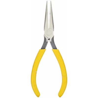 KLEIN TOOLS Needle Nose Plier: 2 in Max Jaw Opening, 6 5/8 in Overall Lg, 1 7/8 in Jaw Lg - Needle-Nose Pliers