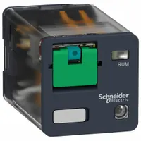 SCHNEIDER General Purpose Relay: Socket Mounted, 10 A Current Rating, 24V DC, 3PDT, C Socket (MPN RUMF32BD)