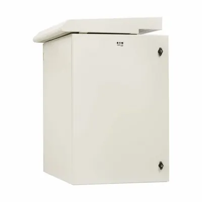 EATON TRIPP LITE Server Enclosure with Fan: 18 Rack Units, NEMA 3R, 120V AC - Fan-Cooled Server Rack Enclosures & Network Cabinets