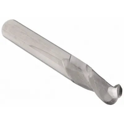OEM Carbide Ball End Mill, 6 mm, 2 Flute, 19 mm LOC, 63 mm OAL - General Purpose Carbide Ball End Mills